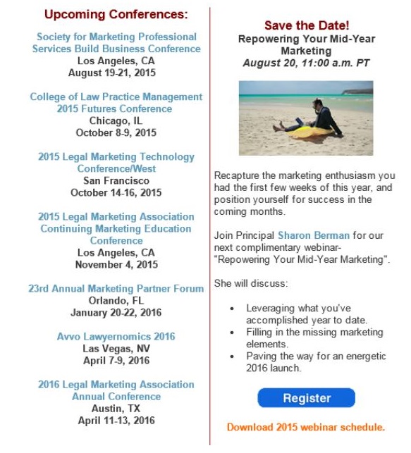 July 2015 Newsletter