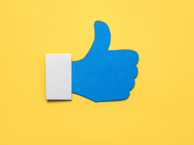 Social Media Thumbs Up