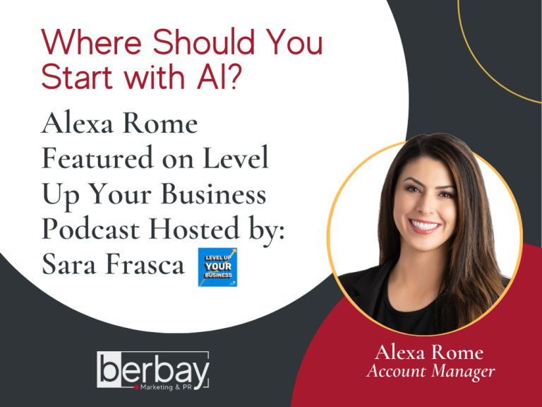 Berbay  Marketing PR Announcement Alexa Rome Level Up Your Business