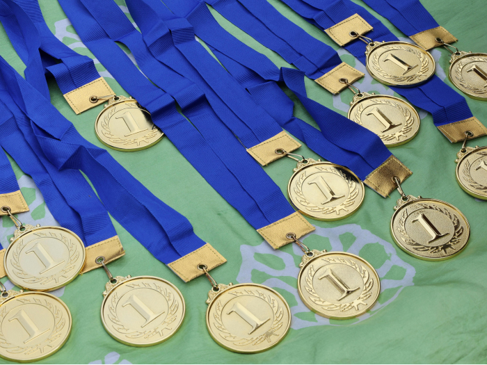 1st place medal awards