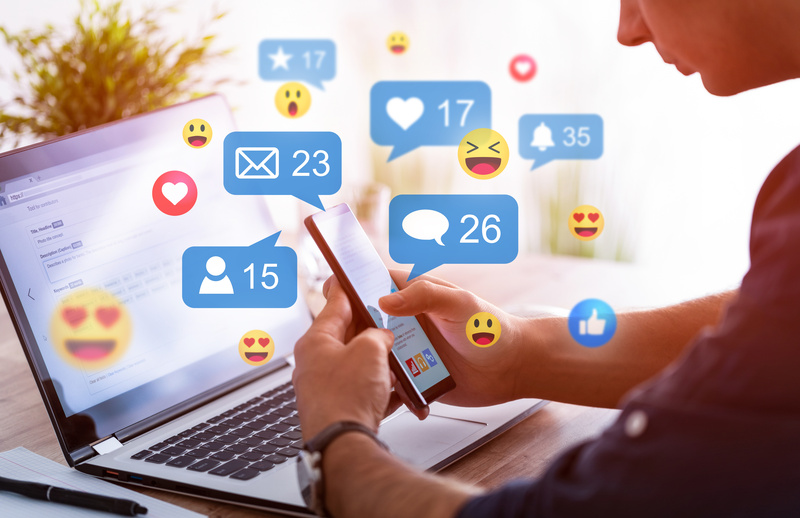 Social media concept.