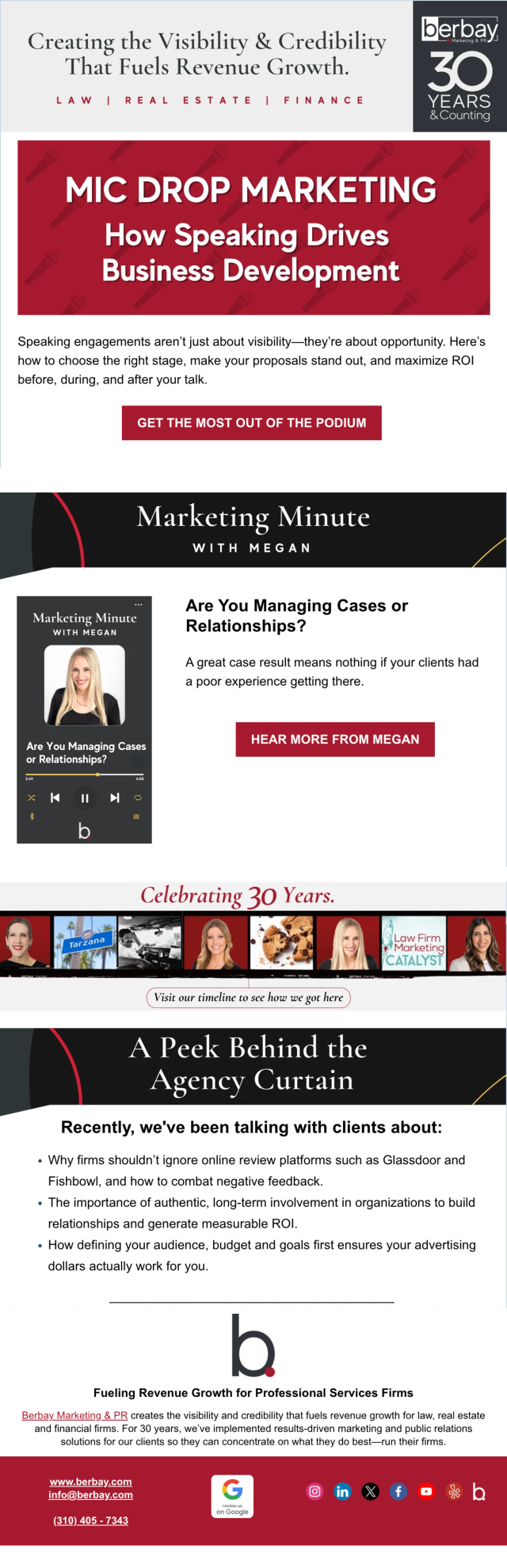 Turn Speaking Engagements Into New Business - October 2025 Newsletter