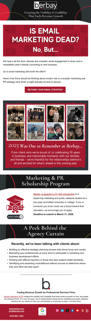 January 2026 Newsletter