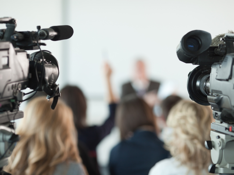 Litigation PR press conference