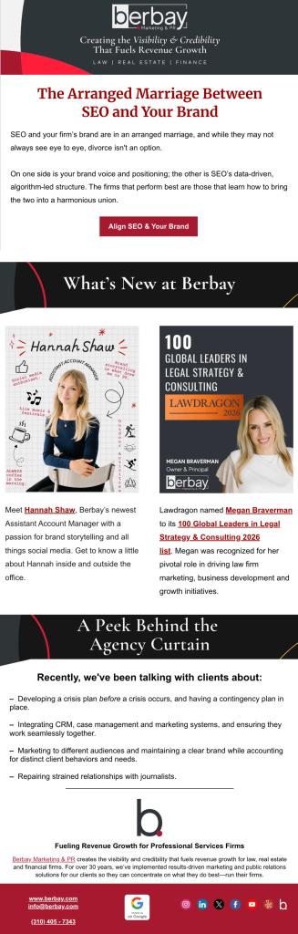Berbay May 2026 Newsletter